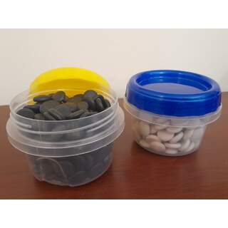 Piedras para 19x19 (361) de 14 milímetros.